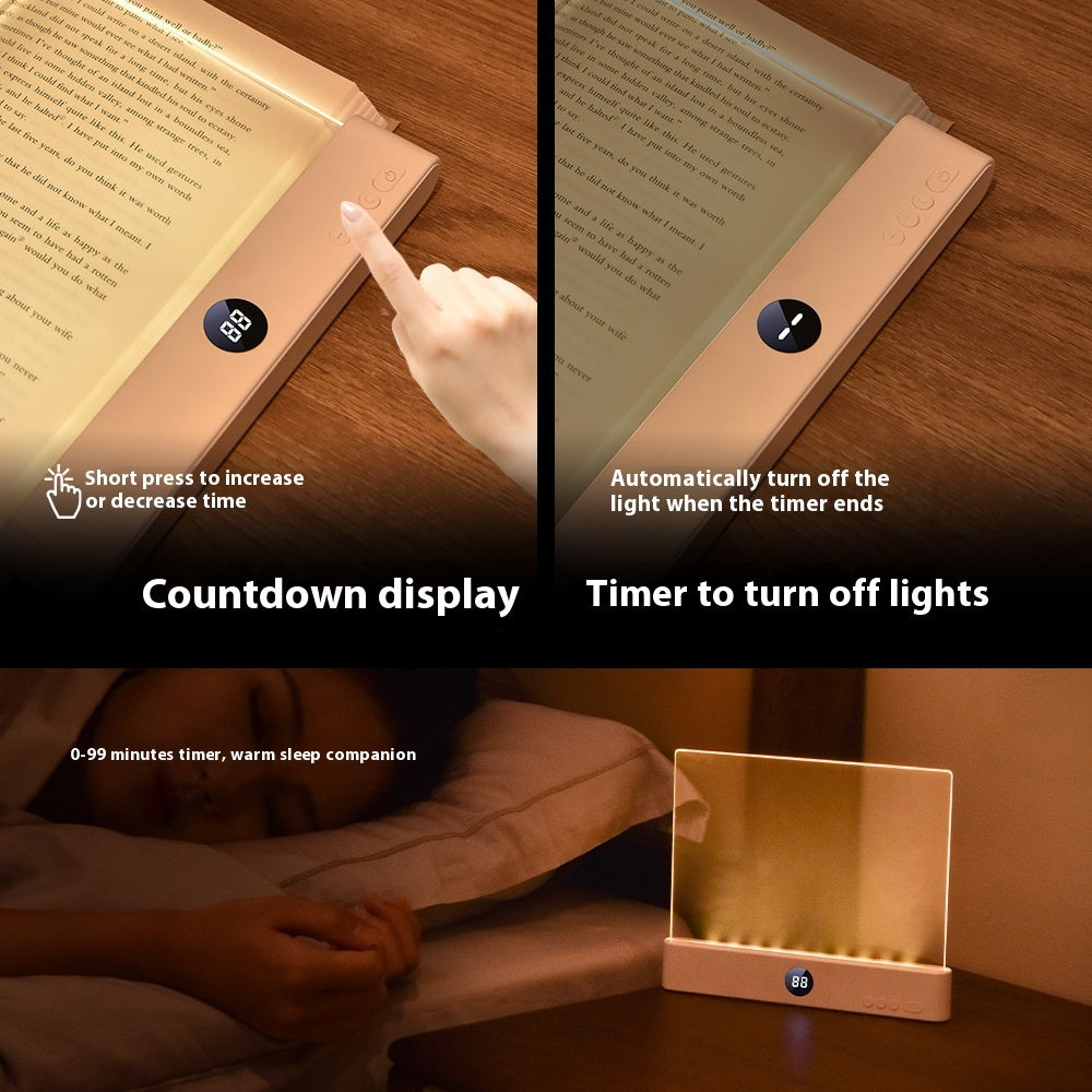 Smart Led Book Light Panel Reader